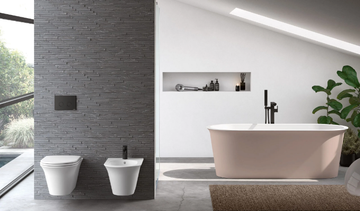 AVIGO - Mineraltek freestanding oval bathtub by Gruppo Geromin - view 3